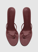 Osaka Slipper - Burgundy - FEMME LA