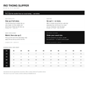 Rio Thong Slipper - Noir - FEMME LA