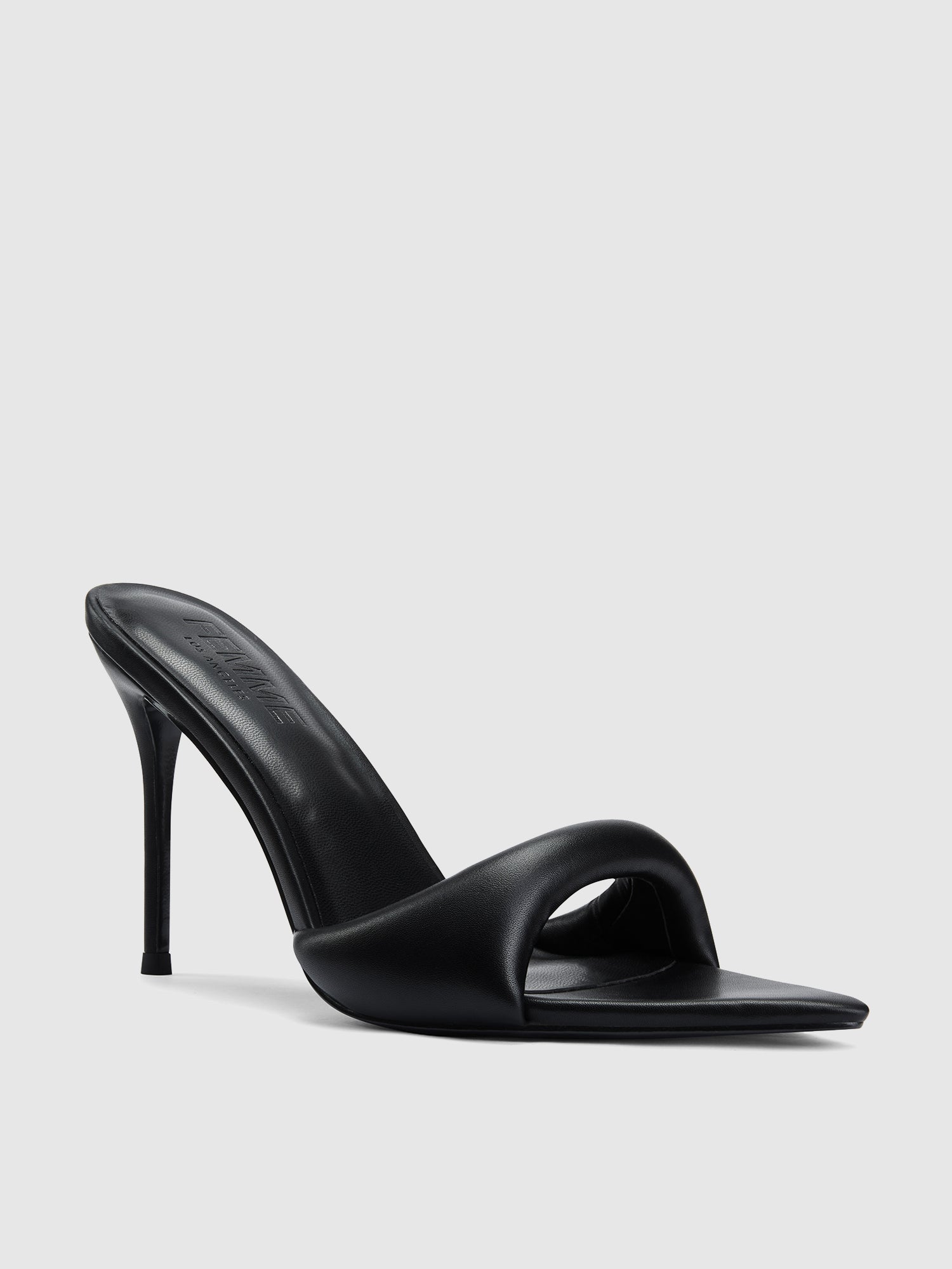 Saint Slipper - Black | FEMME LA
