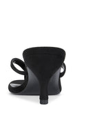 Sakura Slipper - Suede Black - FEMME LA