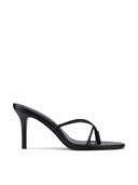 Sicilian Slipper - Black - FEMME LA