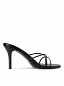 Sicilian Slipper - Black - FEMME LA