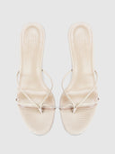 Sicilian Slipper - Cream - FEMME LA