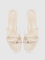 Sicilian Slipper - Cream - FEMME LA