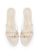 Sicilian Slipper - Cream - FEMME LA