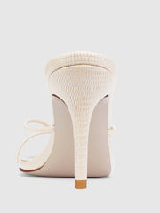 Sicilian Slipper - Cream - FEMME LA