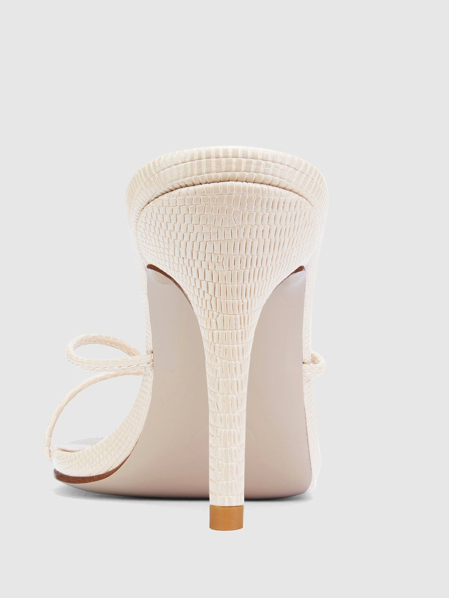 Sicilian Slipper - Cream - FEMME LA