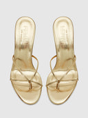 Sicilian Slipper - Gold - FEMME LA