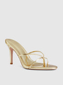 Sicilian Slipper - Gold - FEMME LA