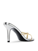 Sicilian Slipper - Gold & Silver - FEMME LA