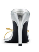 Sicilian Slipper - Gold & Silver - FEMME LA