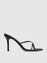Sicilian Slipper - Noir - FEMME LA