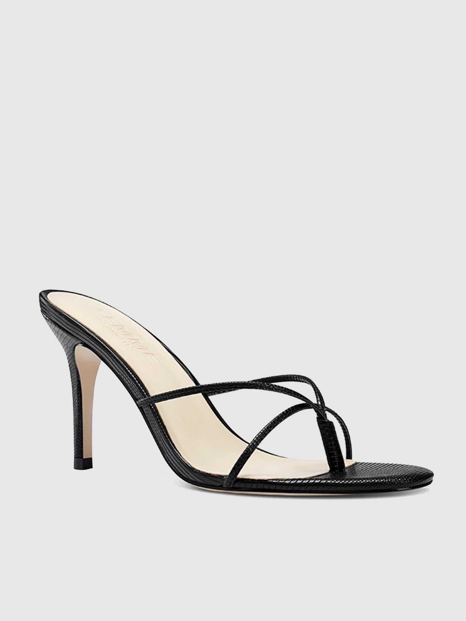 Sicilian Slipper - Noir - FEMME LA