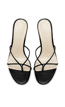 Sicilian Slipper - Noir - FEMME LA
