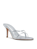 Sicilian Slipper - Platinum - FEMME LA