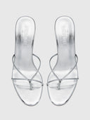 Sicilian Slipper - Platinum - FEMME LA
