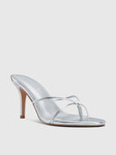 Sicilian Slipper - Platinum - FEMME LA