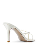 Sicilian Slipper - White Crystal - FEMME LA