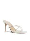 Sicilian Slipper - White Crystal - FEMME LA
