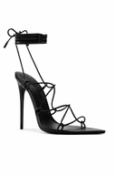 Sin Lace Up - Noir - FEMME LA