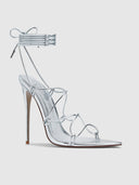 Sin Lace Up - Plata - FEMME LA