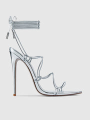 Sin Lace Up - Plata - FEMME LA