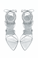 Sin Lace Up - Plata - FEMME LA