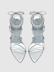 Sin Lace Up - Plata - FEMME LA