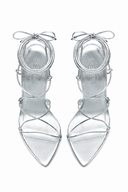 Sin Lace Up - Plata - FEMME LA