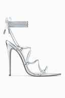 Sin Lace Up - Plata - FEMME LA