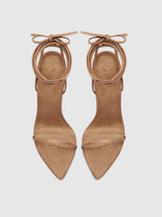 Soleil Lace Up - Glazed Camel - FEMME LA