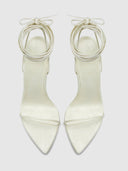 Soleil Lace Up - Glazed Cream - FEMME LA