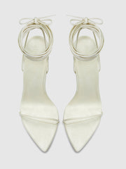 Soleil Lace Up - Glazed Cream - FEMME LA