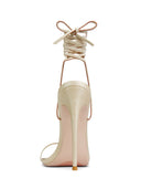 Soleil Lace Up - Glazed Tan - FEMME LA