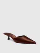 St. Honore Slipper - Chocolate - FEMME LA