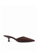 St. Honore Slipper - Suede Coco - FEMME LA