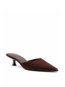 St. Honore Slipper - Suede Coco - FEMME LA