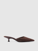 St. Honore Slipper - Suede Coco - FEMME LA