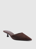 St. Honore Slipper - Suede Coco - FEMME LA