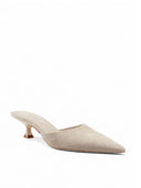 St. Honore Slipper - Suede Sand - FEMME LA
