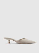 St. Honore Slipper - Suede Sand - FEMME LA