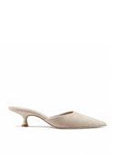 St. Honore Slipper - Suede Sand - FEMME LA