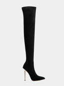 T11 Boot - Black Suede - FEMME LA