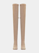 T11 Boot - Nude Suede - FEMME LA