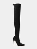 T21 Boot - Black Suede - FEMME LA