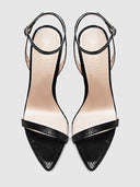 The Ford Sandal - Black - FEMME LA