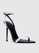 The Ford Sandal - Noir/Blanc - FEMME LA