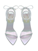 The London Lace - Up Pearl - FEMME LA