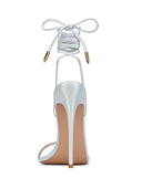 The London Lace - Up Pearl - FEMME LA