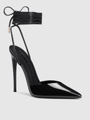 The Luisa Lace Up - Nero - FEMME LA